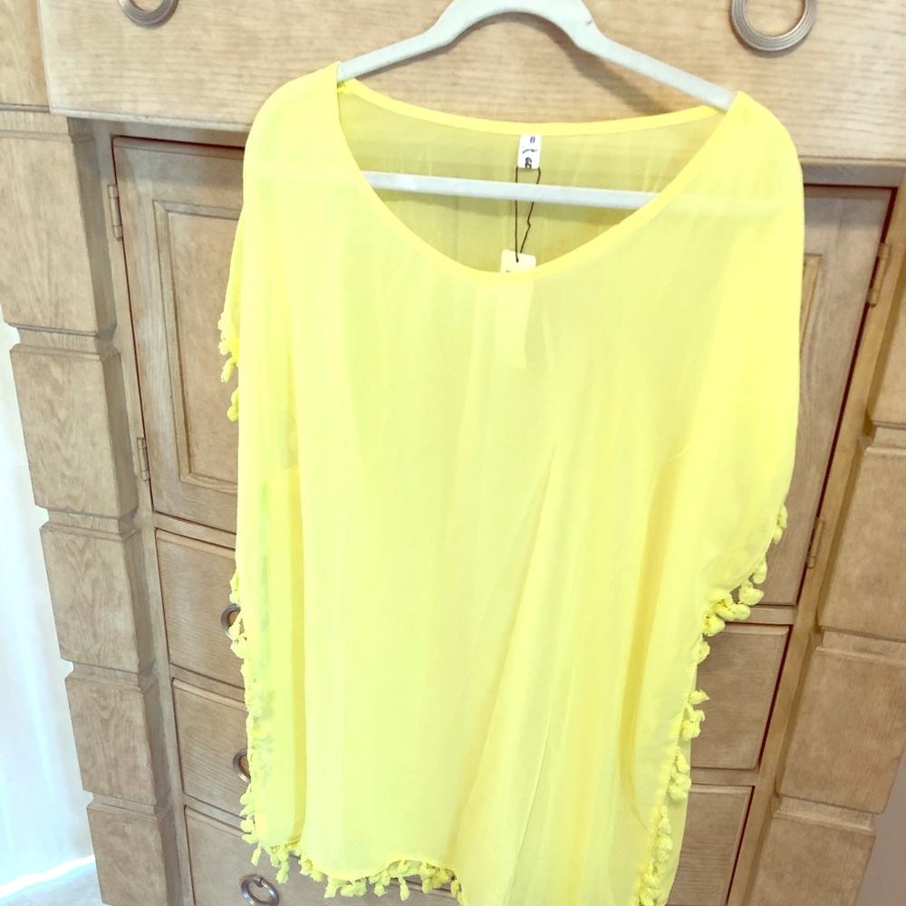 Yellow cover up